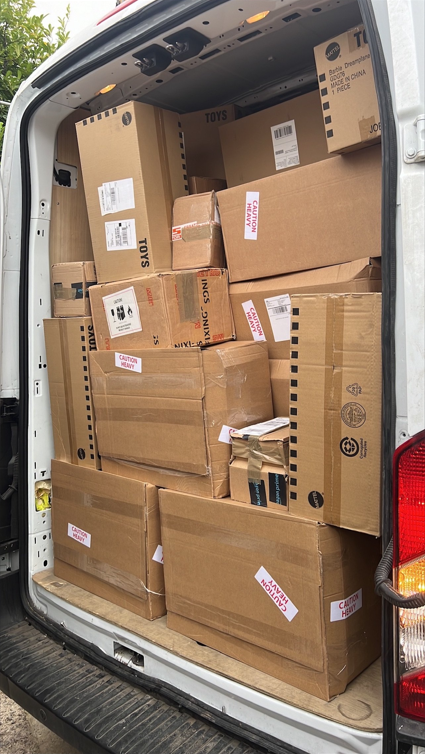 Early orders packed and ready to go